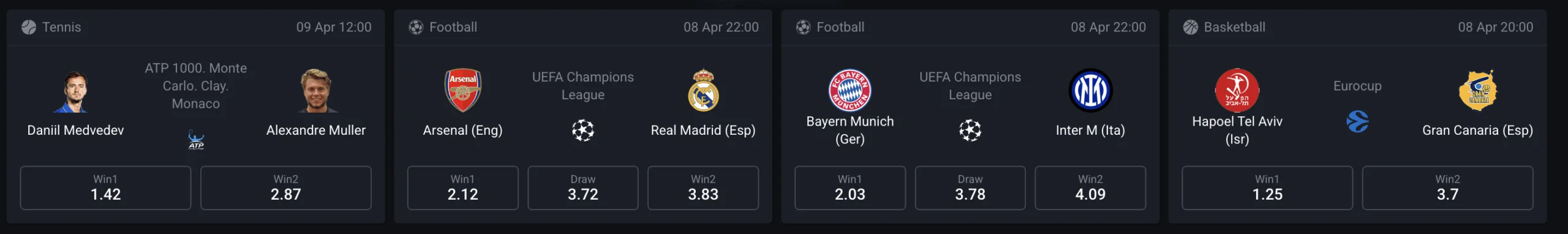 Pin-Up Bet Nigeria Current Sports